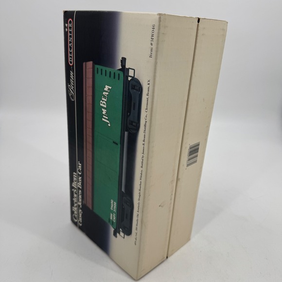 Jim Beam Decanter Casey Jones Box Car Collector Item Kentucky Bourbon Whiskey - Picture 12 of 12